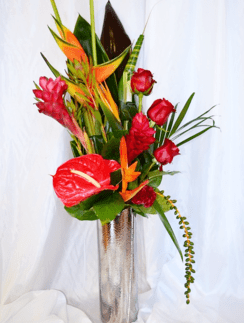 Gingerlily & Bird of Paradise Bouquet