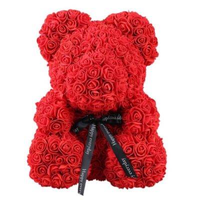 valentines-teddy-bear-flowers-flower-rose-teddy-bear-made-of-flowers-love-teddy-toy-rose-flowers-the-little-flower-shop-BRIGHT-RED