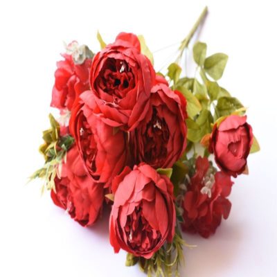 Artifical-flowers-peony-pink-peonies-fake-plants-artificial-the-little-flower-shop-florist-london-uk-delivery-faux-flowers-artificials-vintage-red-artifical-bouquet-7