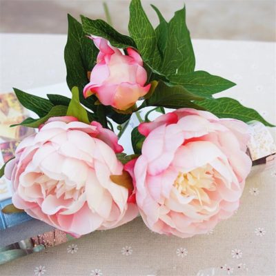 Artifical-flowers-peony-pink-peonies-fake-plants-artificial-the-little-flower-shop-florist-london-uk-delivery-faux-flowers-light-pink