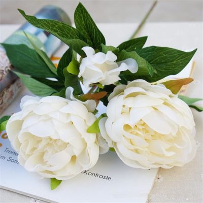 Artifical-flowers-peony-pink-peonies-fake-plants-artificial-the-little-flower-shop-florist-london-uk-delivery-faux-flowers-white
