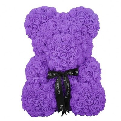 Artificial-Flowers-Rose-Bear-Girlfriend-Anniversary-Christmas-Valentine-s-Day-Gift-Birthday-Present-For-Wedding-Party-PURPLE-LARGE
