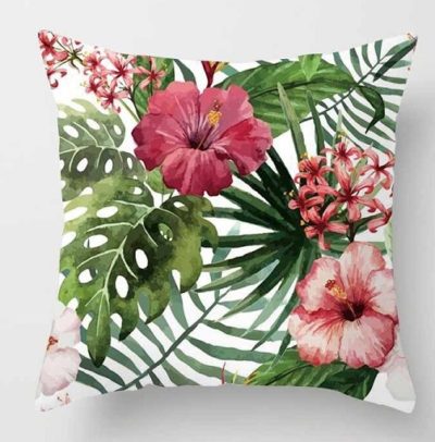 floral-foliage-cushion-the-little-flower-shop-florist-worldwide-gift-delivery-plant-shop-gift-shop-uk-homeware-cushion-45cm-45cm-bedroom-living-room-pillow-cushion-2-leaf-cushion-red-flower-pillow