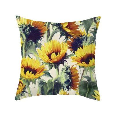 leaf-cushion range-the-little-flower-shop-gift-shop-london-leaf-style-foliage-plant-cushion-furniture-autumn-seasonal-palm-pattern-tropical-jungle-green-simple-minimal-sunflower
